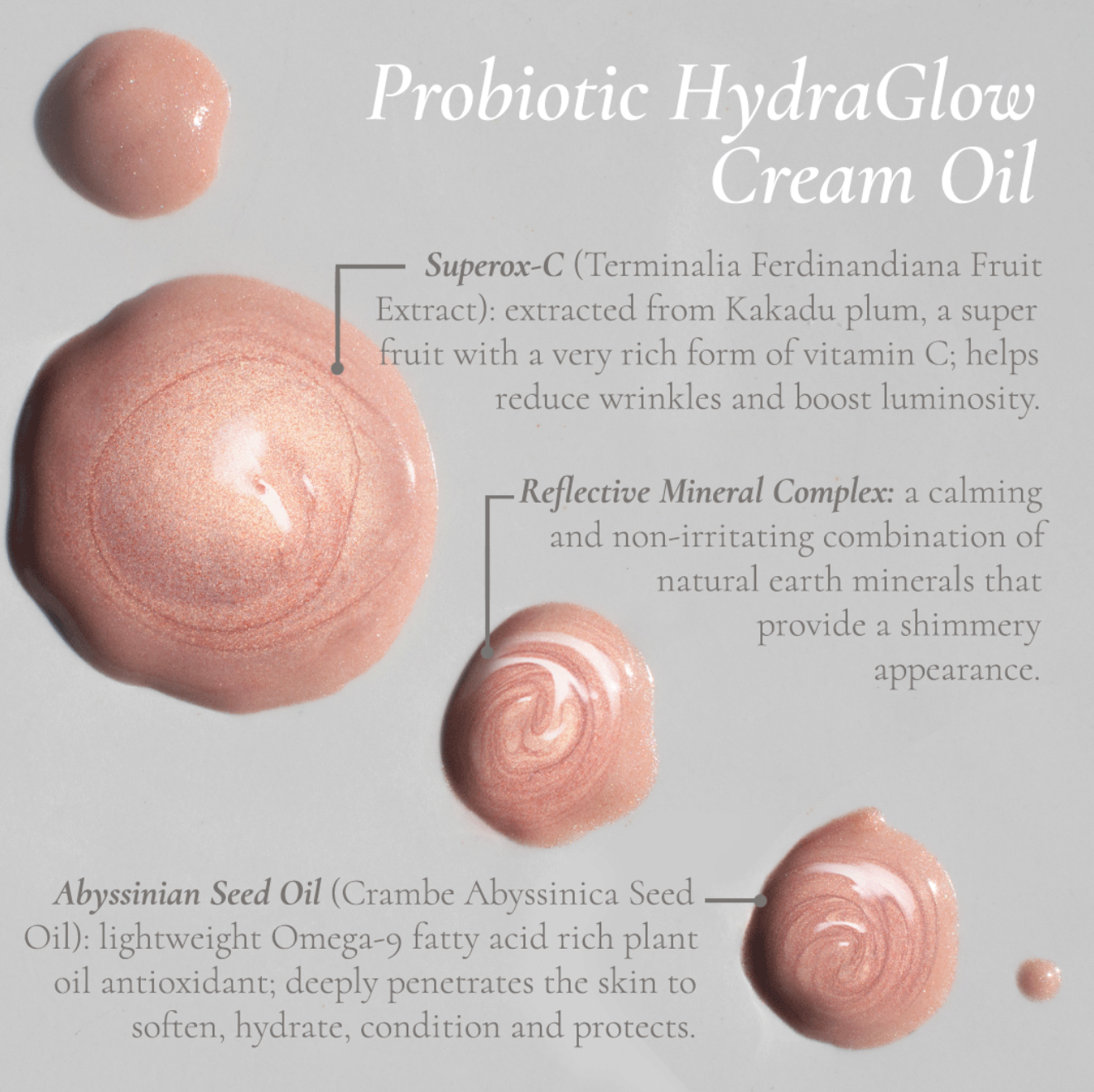 GlowBiotics HydraGlow Cream Oil